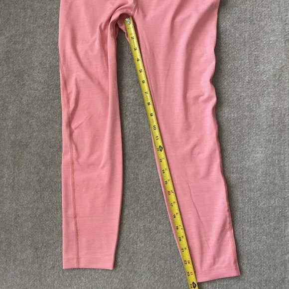 Outdoor Voices Leggings Womens Medium Pink Cropped 24" Inseam Active Workout - Picture 8 of 11